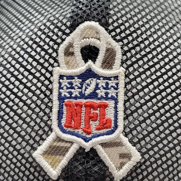 New Era Cap Atlanta Falcons Mens Womens Salute To Service 9FORTY Trucker Hat NFL - Picture 9 of 14